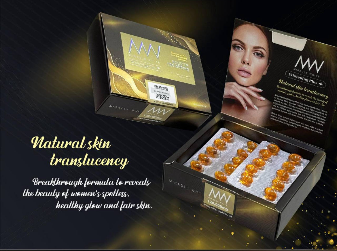 MIRACLE WHITE WHITENING PLUS CAPSULES