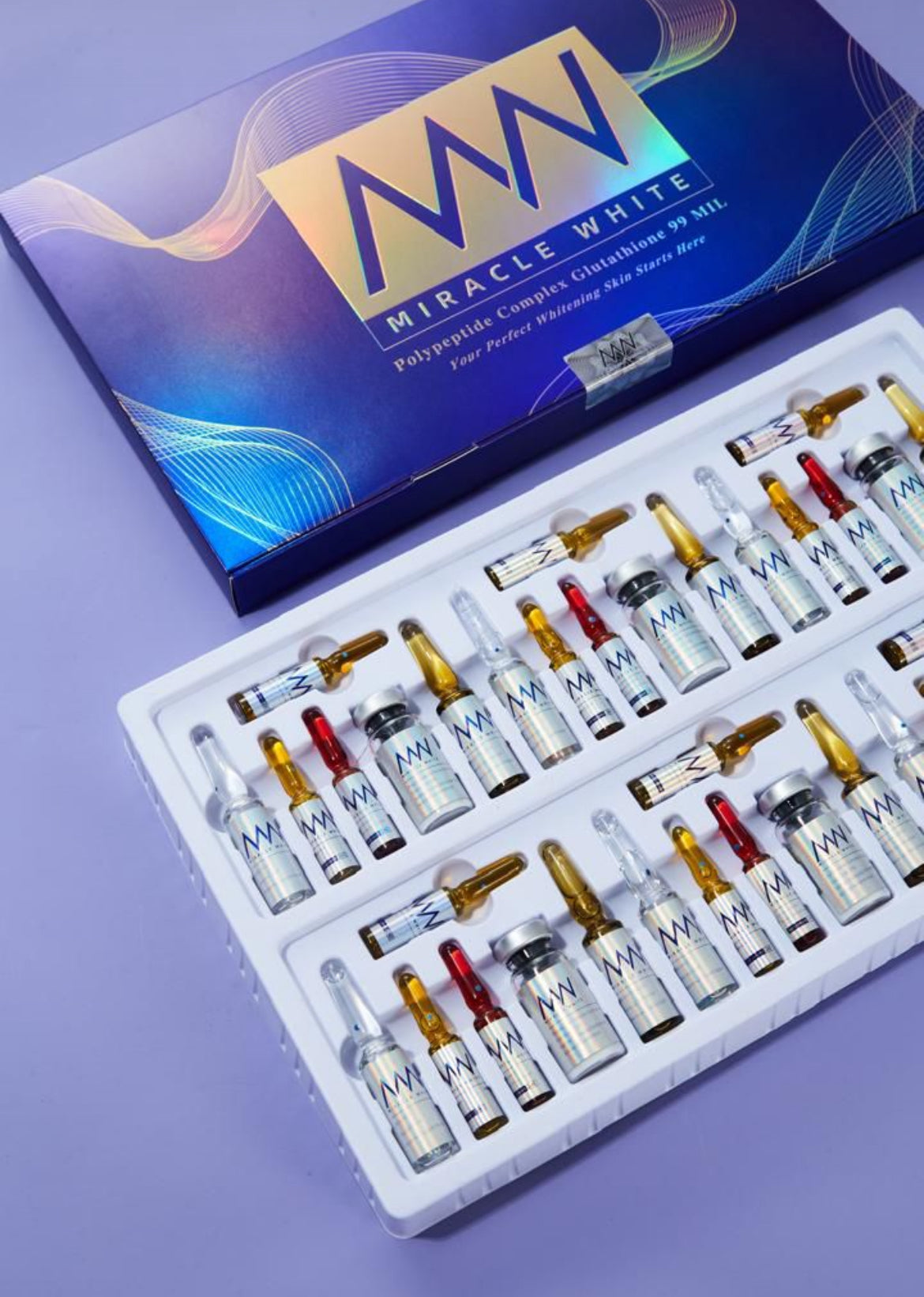 MIRACLE WHITE Polypeptide Complex Glutathione 99 MIL