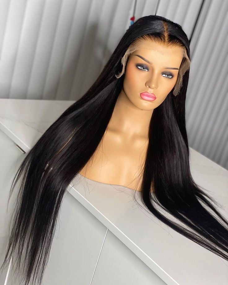 BLACK ASIAN RAW HAIR 13X6