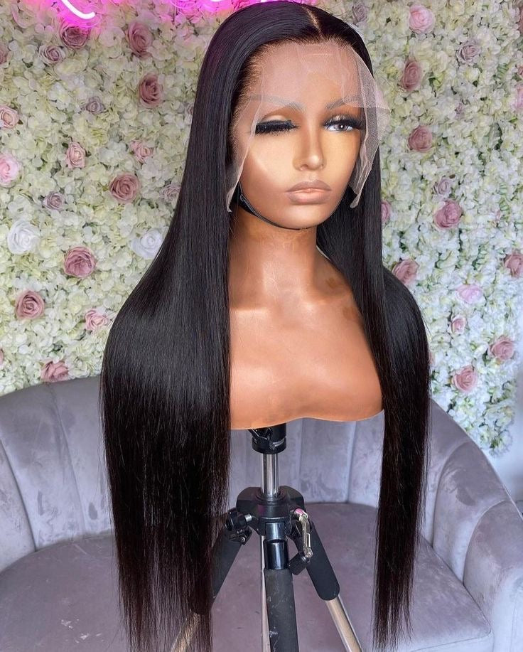 BLACK ASIAN RAW HAIR 13X6