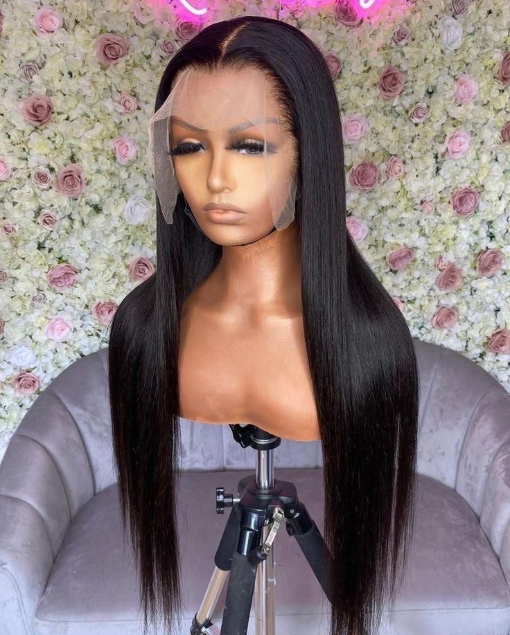 BLACK ASIAN RAW HAIR 13X6