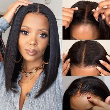BLACK ASIAN RAW HAIR STRAIGHT BOB