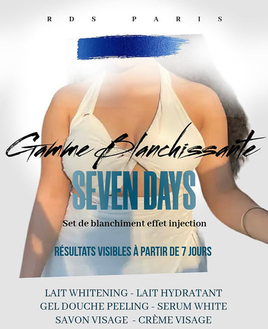 SEVEN DAYS Gamme Blanchissante